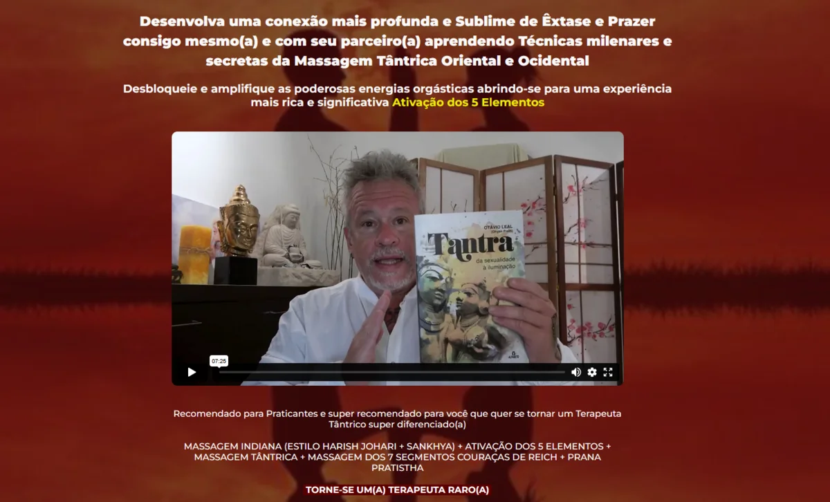 Curso de massagem tantrica online - Humani Amor